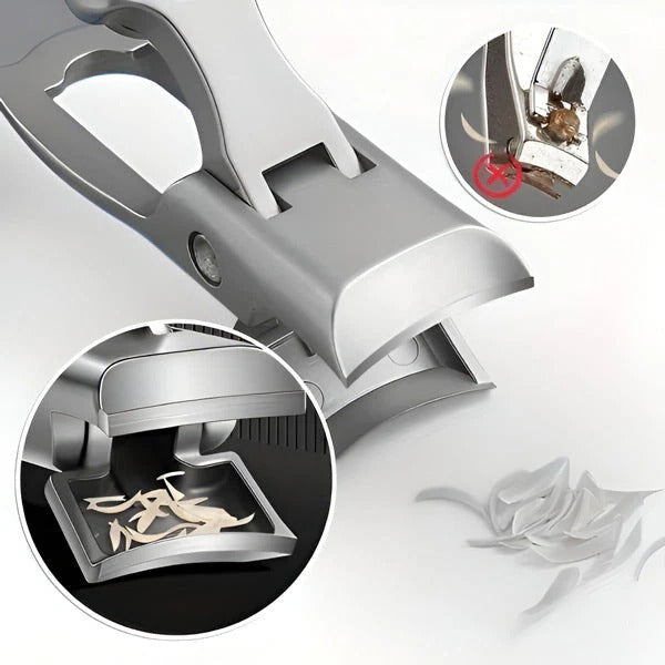 BowLift | Stainless Steel Nail Clipper, Ergonomic Handle, Compact Travel Design