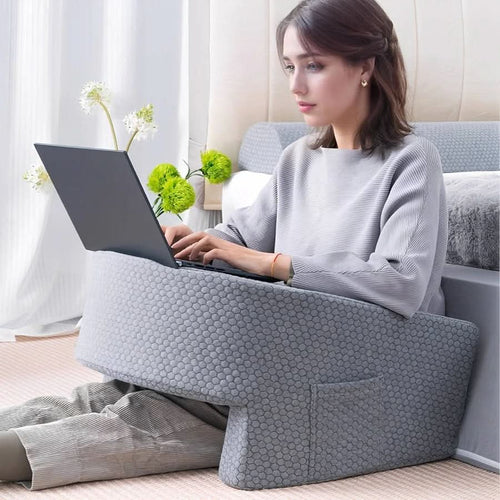 BowLift | Memory Foam Reading Pillow with Arm and Back Support