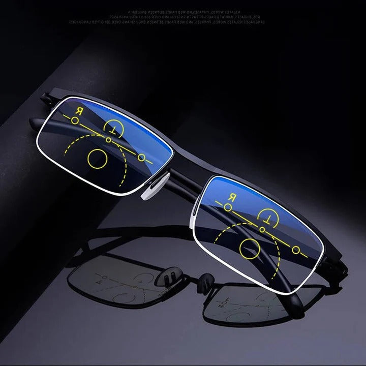 BowLift | Smart Progressive Reading Glasses with Blue Light & UV Protection