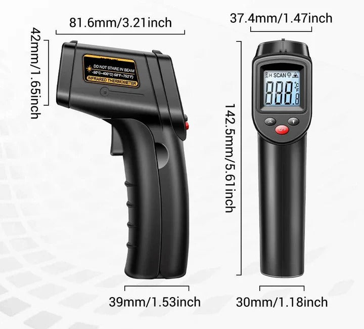 BowLift | Digital Infrared Thermometer with Laser Targeting