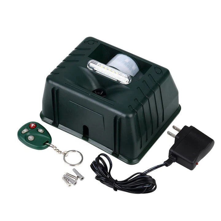 BowLift | Ultrasonic Bird Deterrent – Solar-Powered Outdoor Device for Woodpeckers