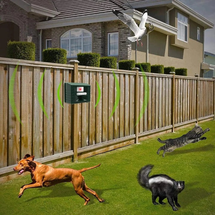 BowLift | Ultrasonic Bird Deterrent – Solar-Powered Outdoor Device for Woodpeckers