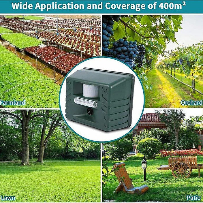 BowLift | Ultrasonic Bird Deterrent – Solar-Powered Outdoor Device for Woodpeckers
