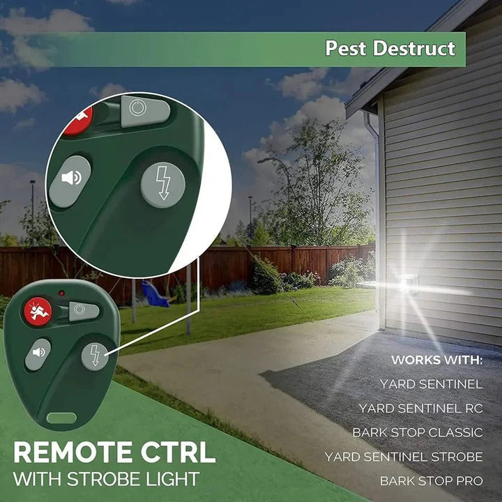 BowLift | Ultrasonic Bird Deterrent – Solar-Powered Outdoor Device for Woodpeckers