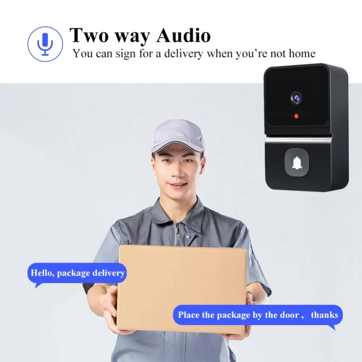 BowLift | Video Door Bells Wireless Chime With Top Rated Camera Microphone Speaker