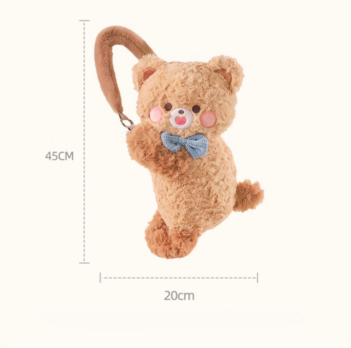 BowLift | Cuddle Bear Plush Tissue Box