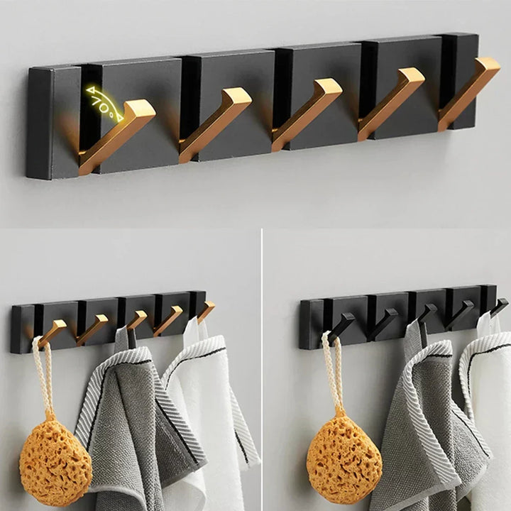 BowLift | Inklap Hook Stainless Steel – Luxury Foldable Wall Hook for Coats, Bags, and Towels