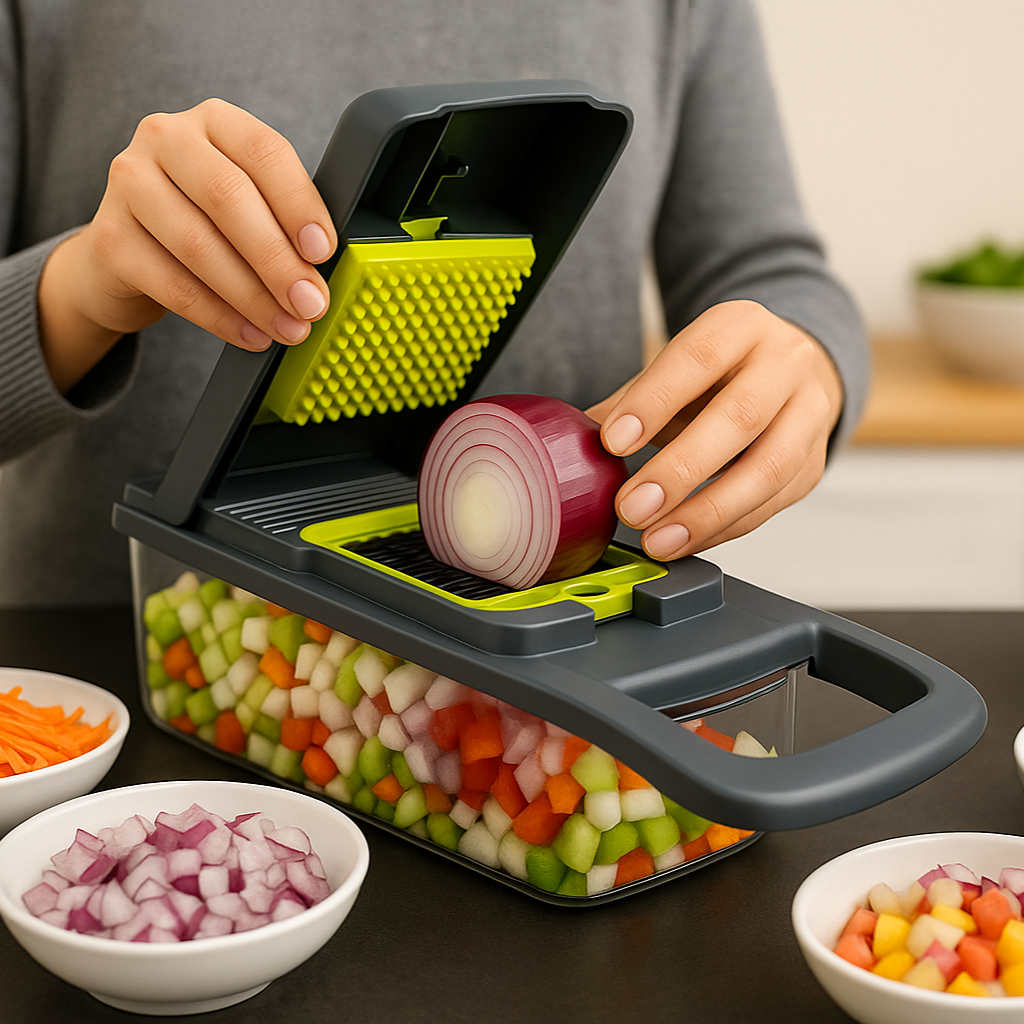6 Bowliftades Veggie Fruit Slicer with Box | Bowlift
