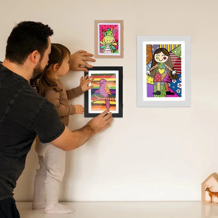 BowLift | Art Collection Frame for Multiple Drawings