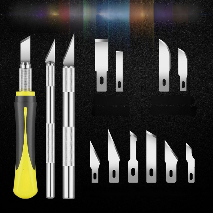 BowLift | Precision Carving Knife Set for Easy Carved Pumpkins | Sharp Ergonomic Blades