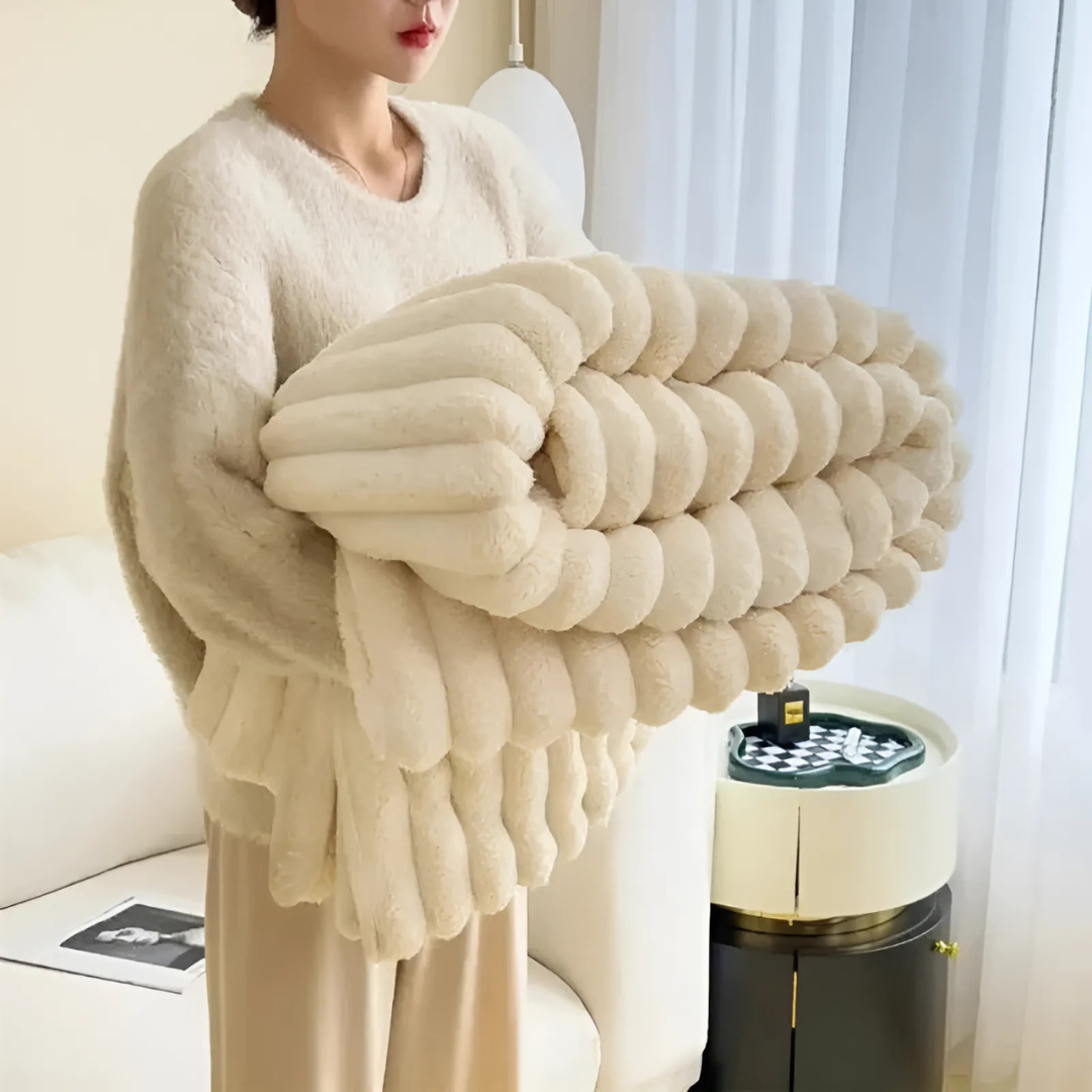 BowLift | Plush Faux Fur Blanket Throw
