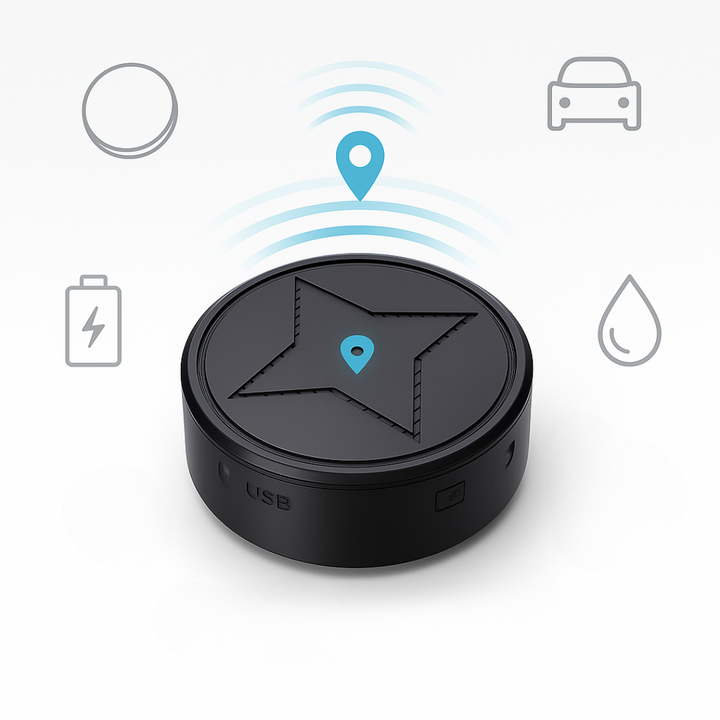 BowLift | Mini GPS Vehicle Tracker Magnetic Mount