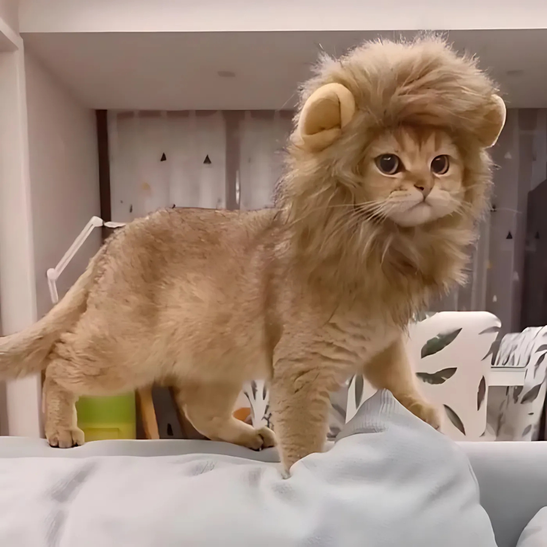 BowLift | Halloween Lion Mane Cat Costume