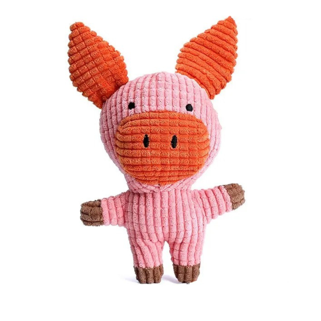 BowLift | Dog Toy Plush Chew Set for Aggressive Play