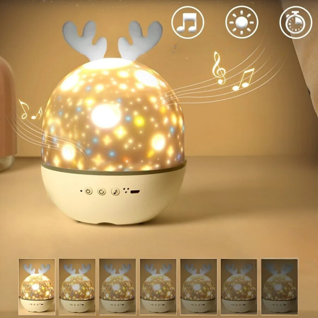 BowLift | Night Light Star Projector for Kids Bedroom