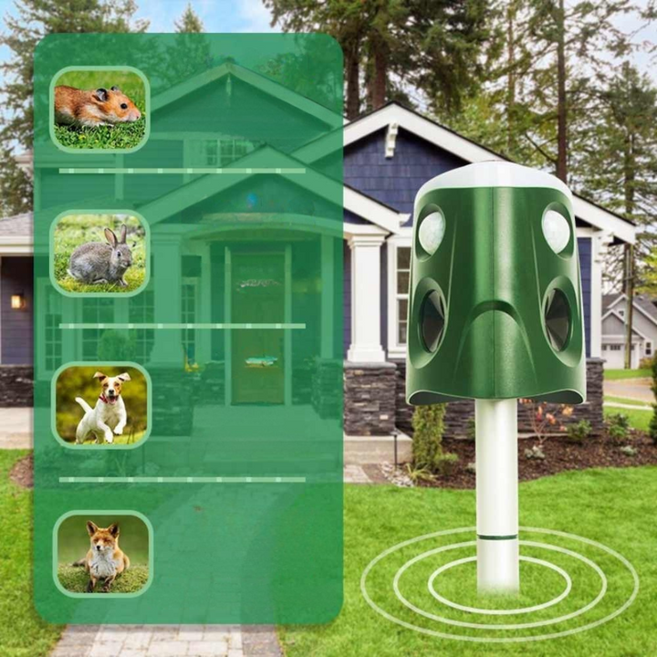 BowLift | Cat and Animal Repellent Solar Outdoor Deterrent
