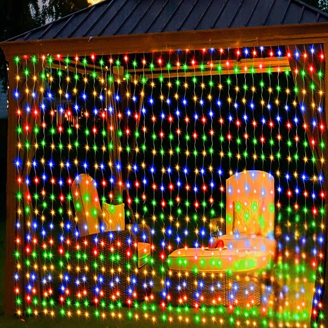 BowLift | Fairy Lights Solar Powered Outdoor Curtain String