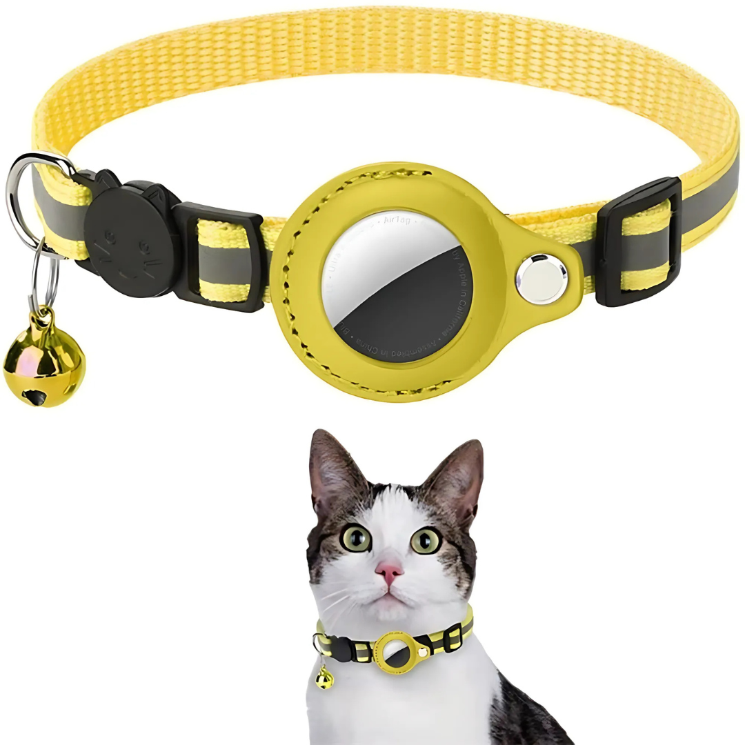 BowLift | Cat Collar With Bell And GPS Tracker Holder