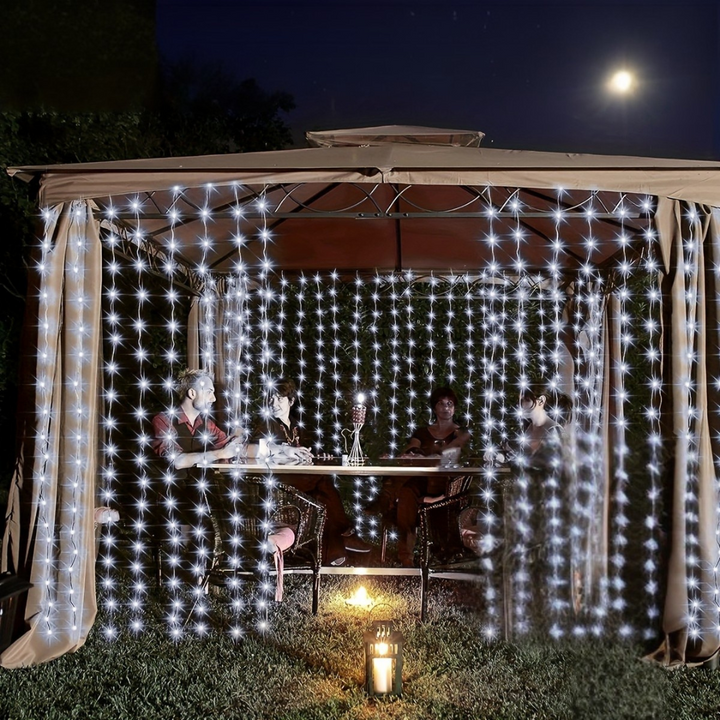 BowLift | Fairy Lights Solar Powered Outdoor Curtain String