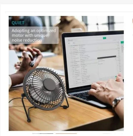 Mini USB Table Fan | Bowlift