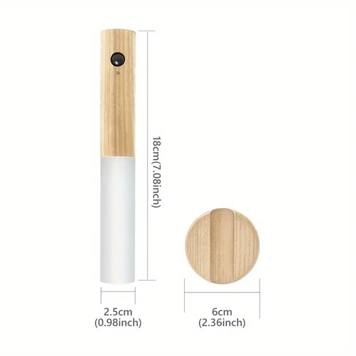 BowLift | Wall Light LED Motion Sensor Wooden Lamp