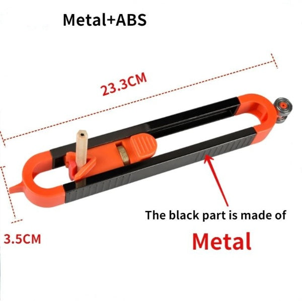 Adjustable Profile Scribing Ruler | Bowlift