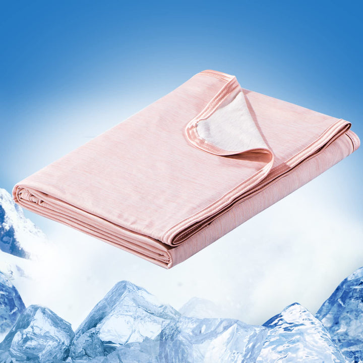 Light Pink Cooling Blanket –  3.0, Q-Max>0.5, Multi-Size Options | Bowlift