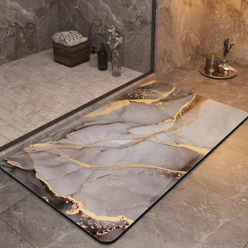 BowLift | AquaLuxe – Quick-Dry Bathroom Mat