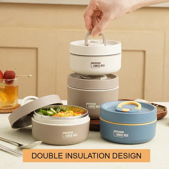 BowLift | EcoLunch – Insulated Lunchbox for Fresh Meals On-the-Go | Keeps Food Hot or Cold for Hours