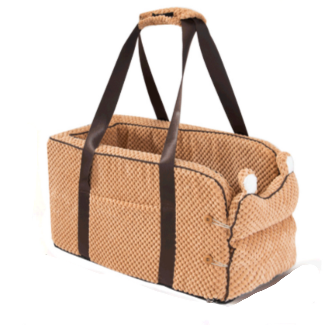 PetVoyage Carrier - Stylish Travel Bag for Pets Bowlift
