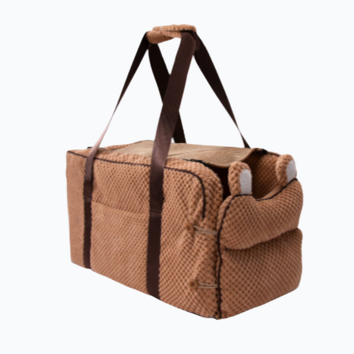 PetVoyage Carrier - Stylish Travel Bag for Pets Bowlift