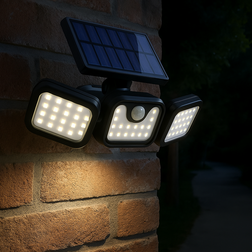 Power Save Motion Activated Outdoor Solar Lamp | Bowlift