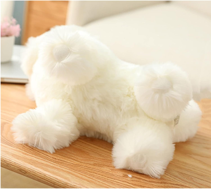 BowLift | Fluffy Dog Hugging Plushie Pillow