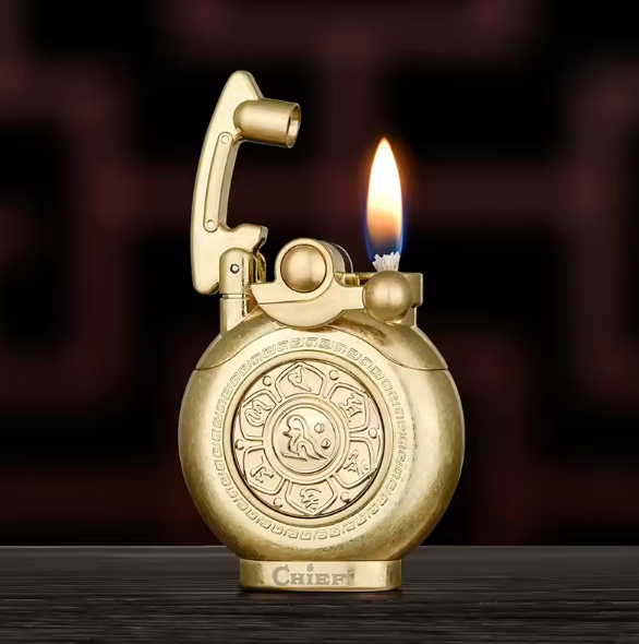 Mechanical Flip Top Kerosene Windproof Lighter | Bowlift