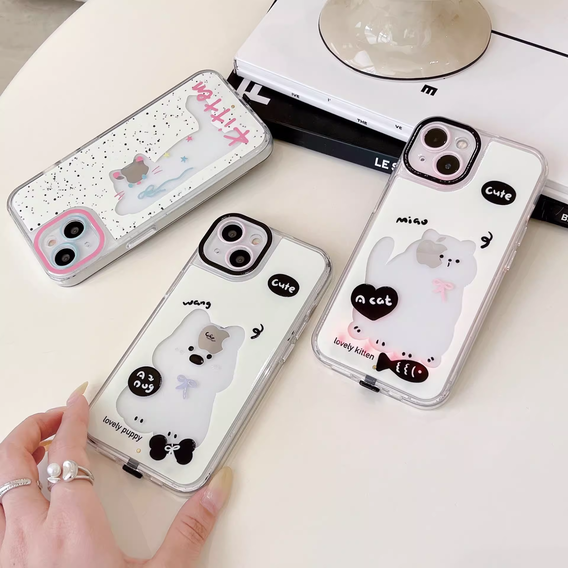 BowLift | Neon Paws Cat Lover Luminous Phone Case