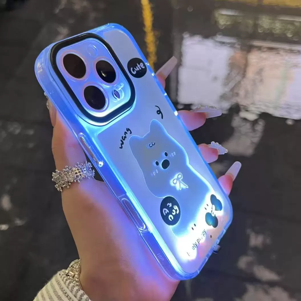 BowLift | Neon Paws Cat Lover Luminous Phone Case