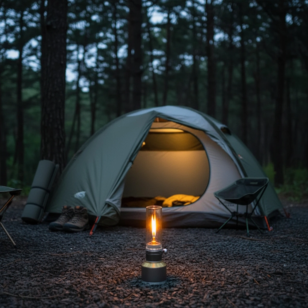 Mountain Peak Campsite Lamp | Bowlift