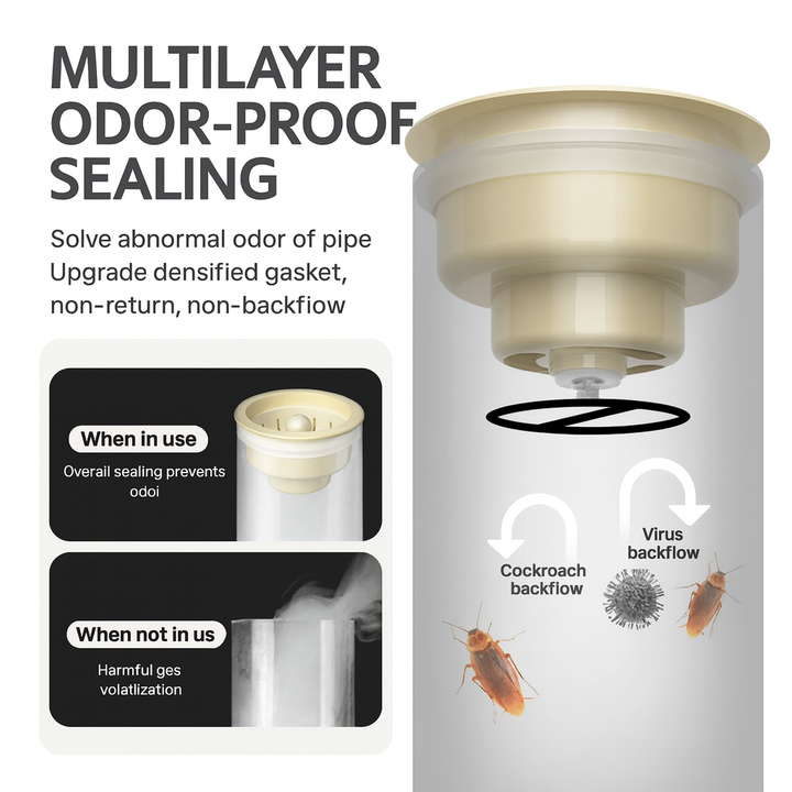 BowLift | Anti-Clogging Removable Universal Sink Filter Drainer