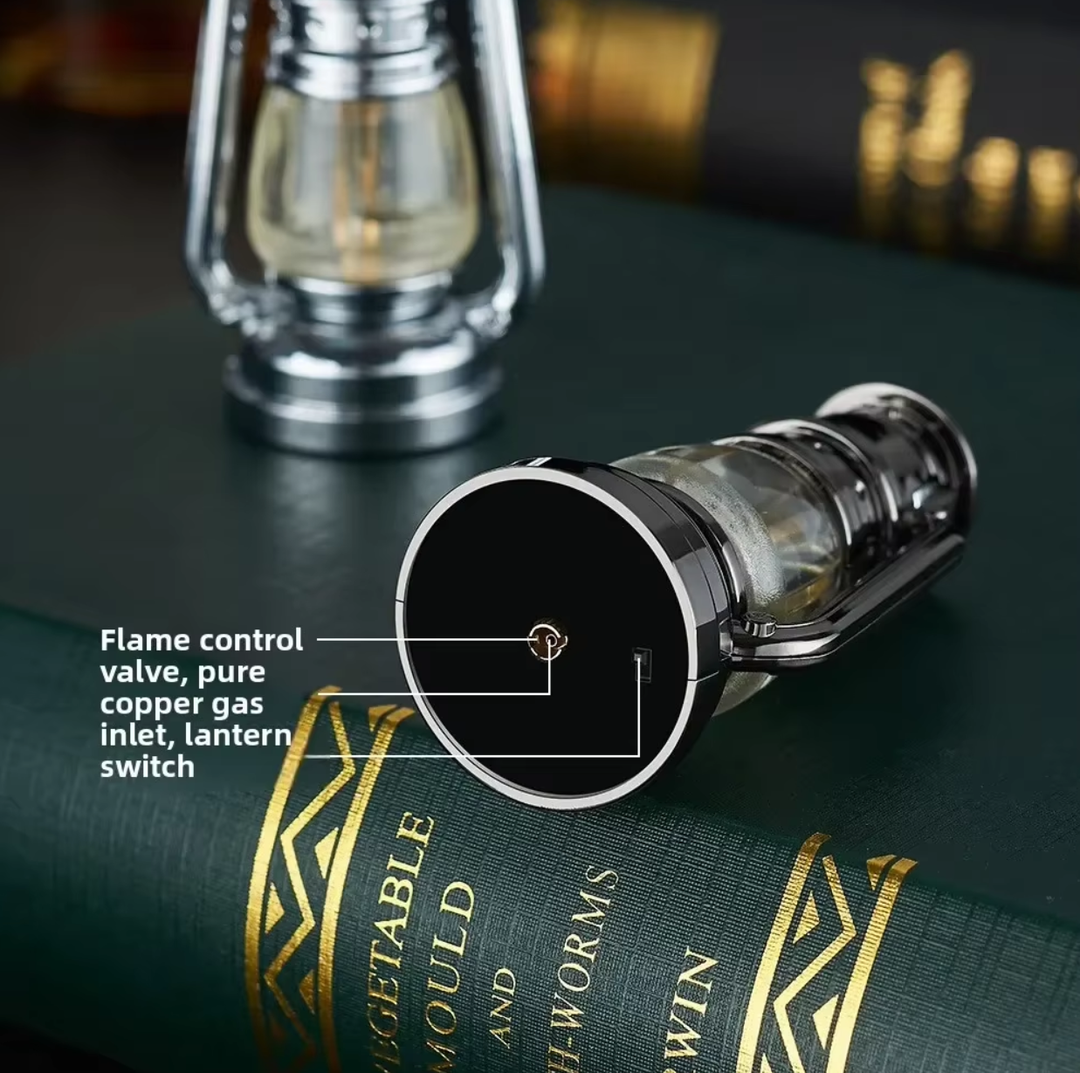 Mini Retro Flame Lantern Torch Lighter | Bowlift