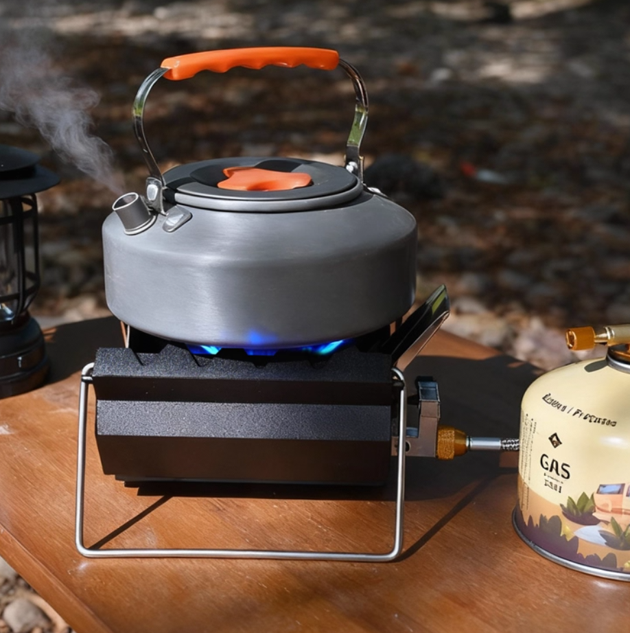 Quick-Fold Camping Gas Stove | Bowlift