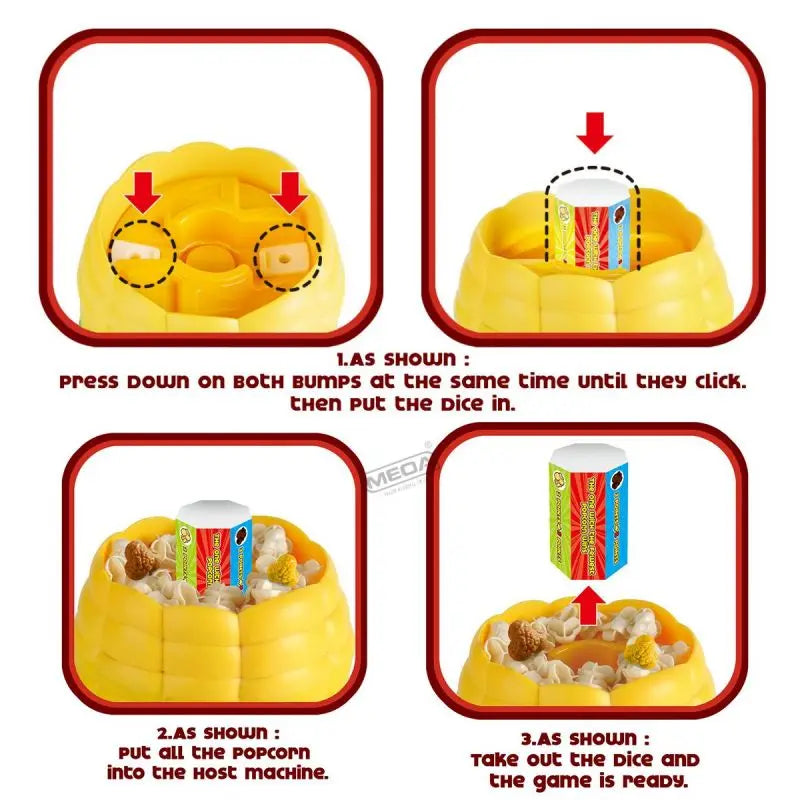 BowLift | Popcorn Fun for the Family – Popping Family Game with Corn Box