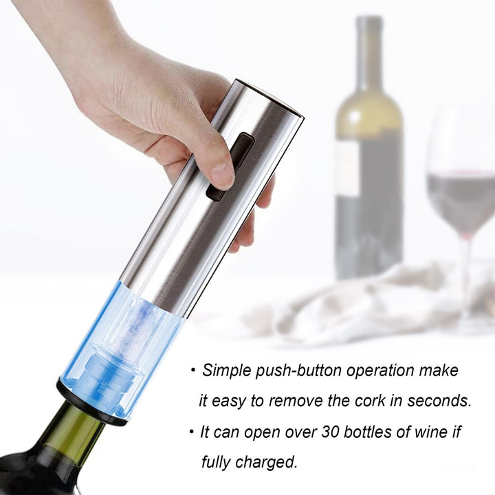 Prisha - Electric Corkscrew with Modern Design | Bowlift