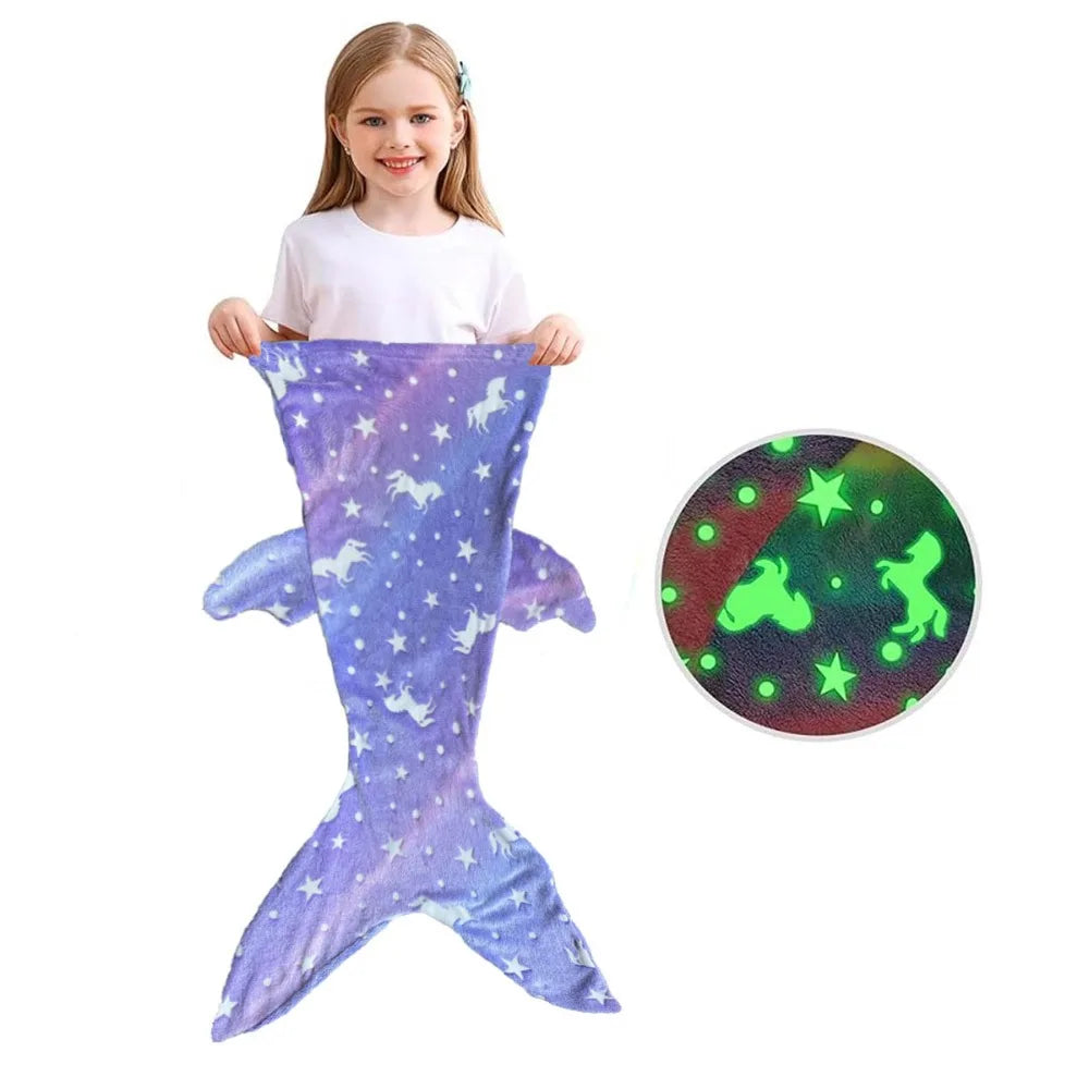 BowLift | Glow-in-the-Dark Mermaid Sleeping Bag
