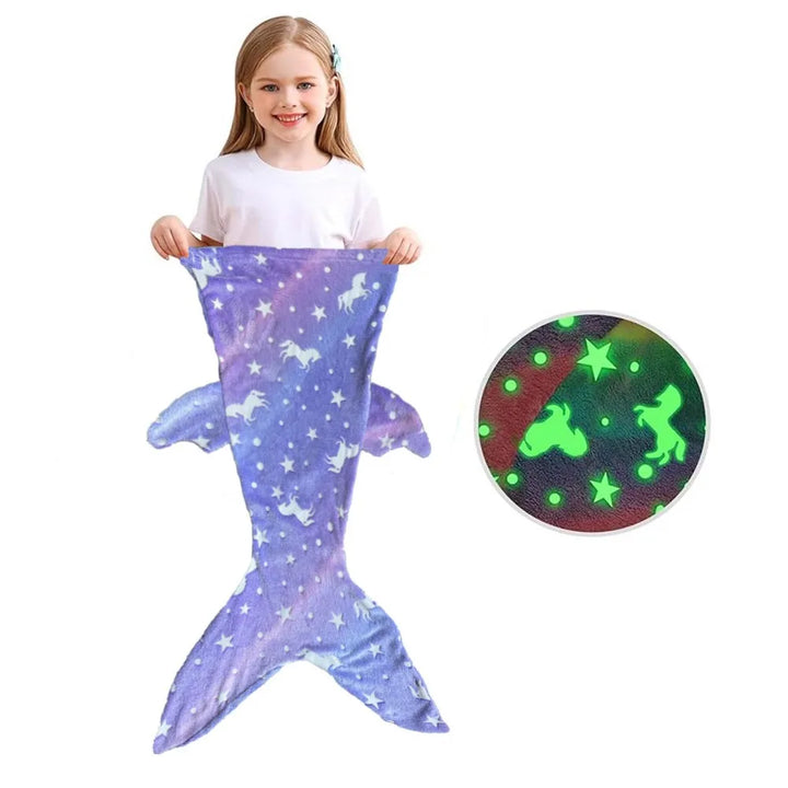 BowLift | Glow-in-the-Dark Mermaid Sleeping Bag