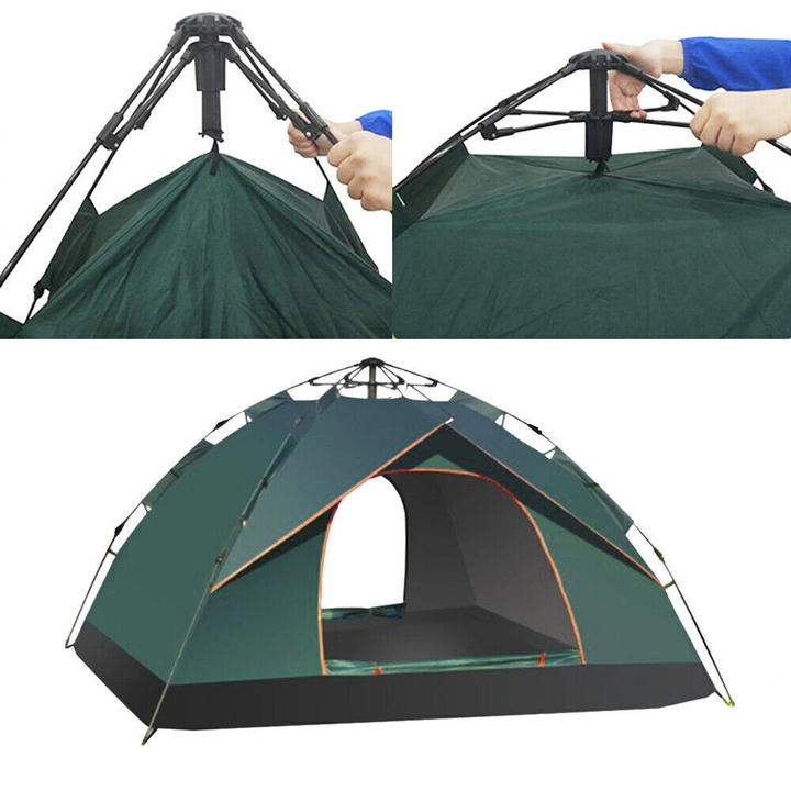 3 Seconds Instant Pop Up Tent - For Adventure & Travel Bowlift