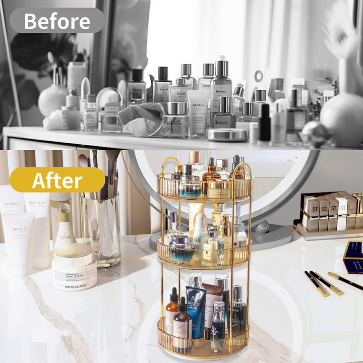 BowLift | 360° Rotating Makeup Organizer