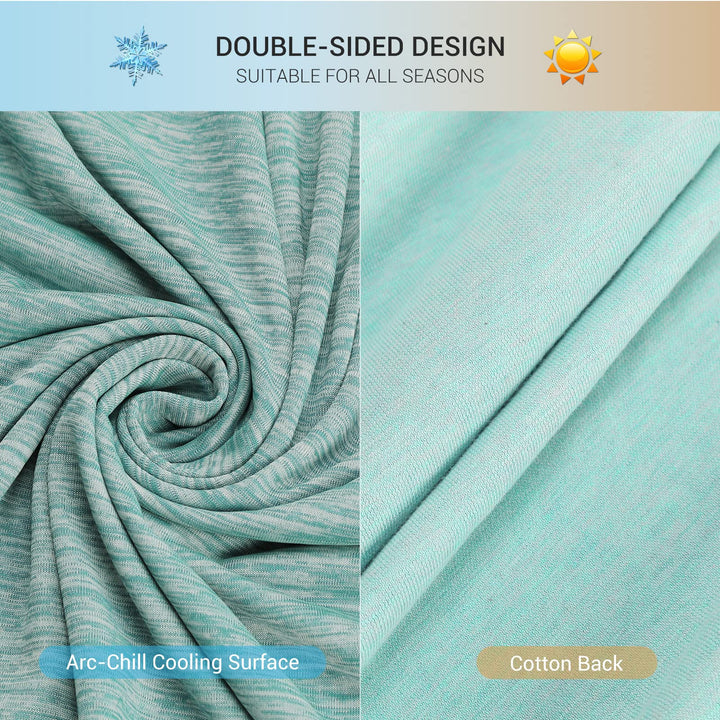 Revolutionary Green Cooling Pillowcases Set of 2 –  Pro Q-Max 0.4 | Bowlift