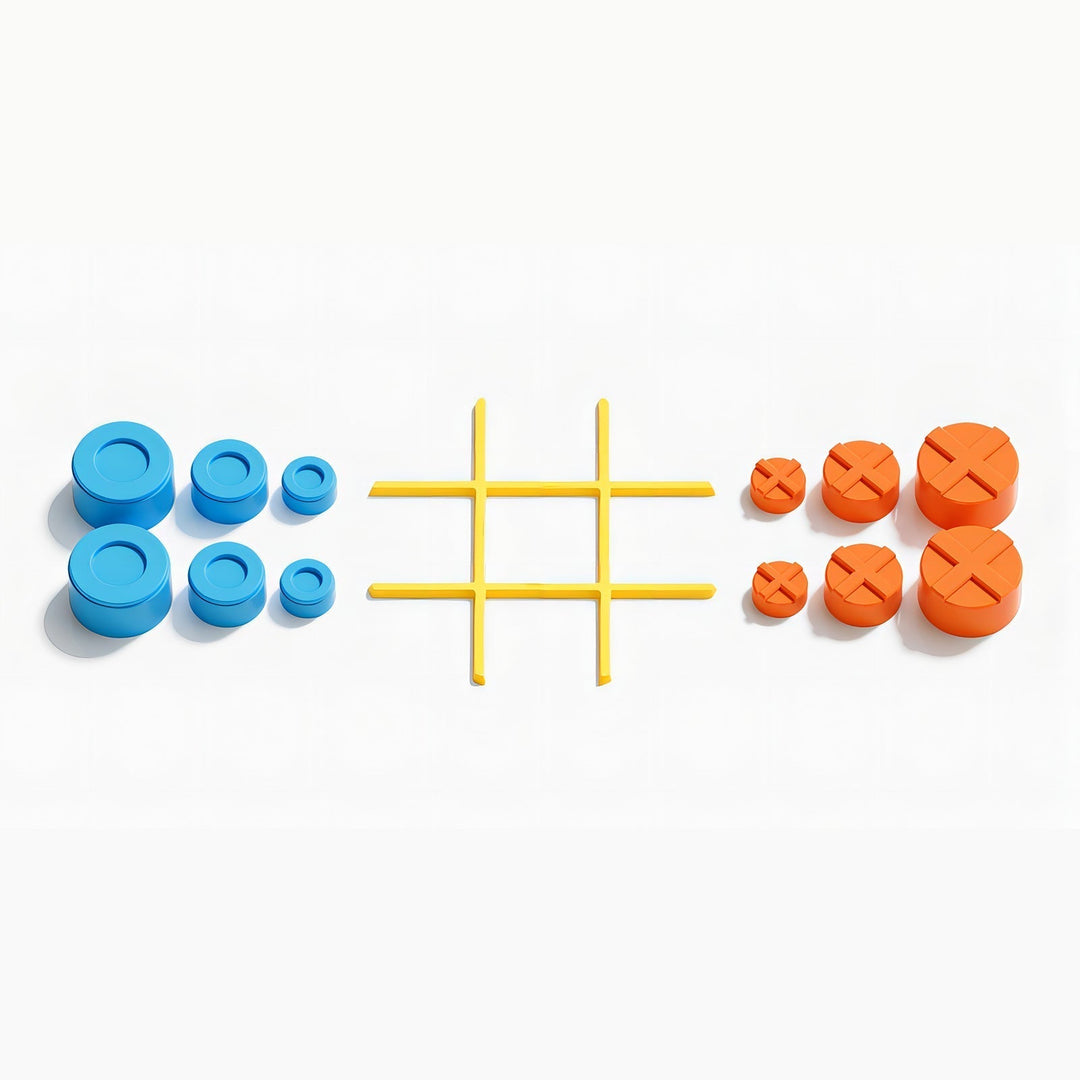 GameMaster – The Ultimate Tic Tac Toe Playset Bowlift
