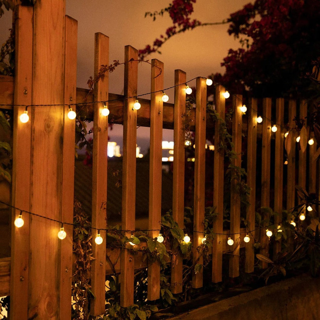 BowLift | Solar Powered Waterproof Crystal Globe Lights