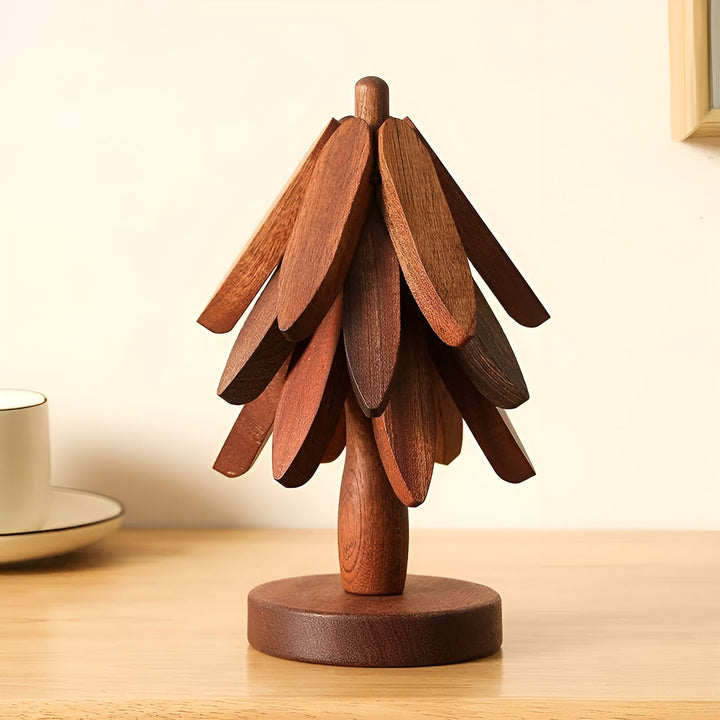Christmas tree coaster foldaBowlifte – Decorative & Practical | Ideal for drinks & holidays | Bowlift